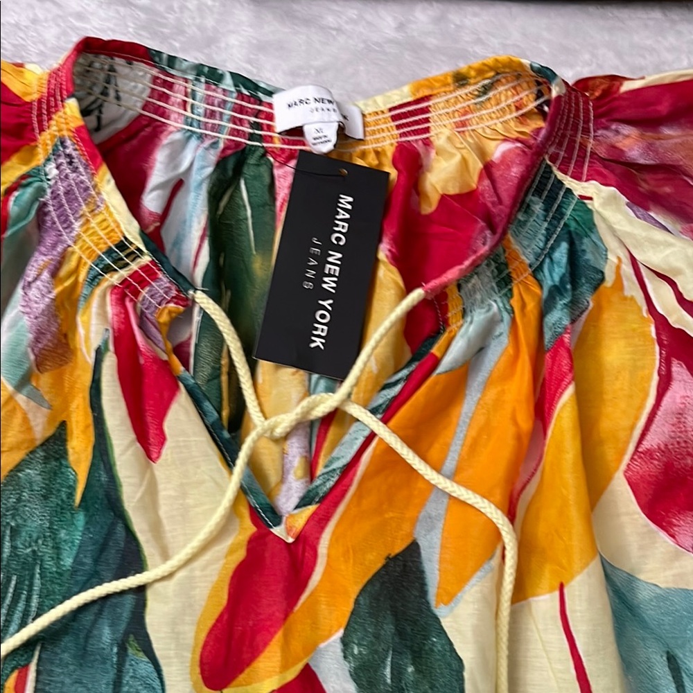 Marc New York Multicolor Floral Top